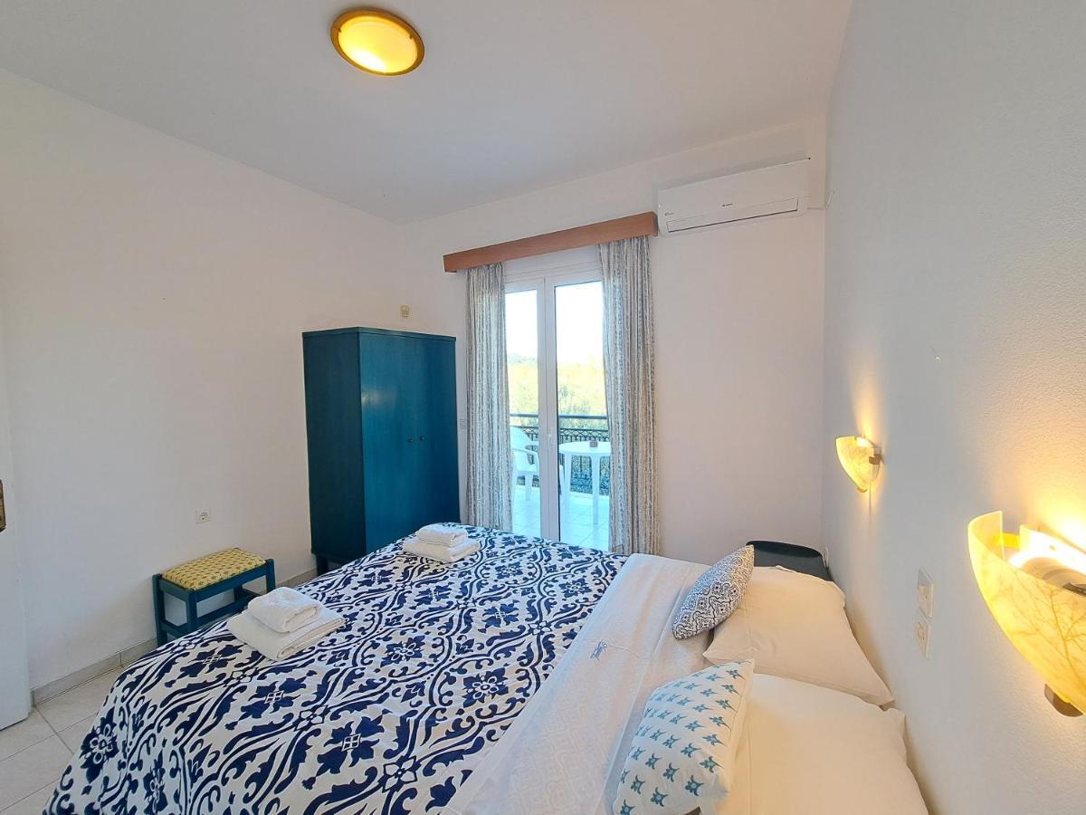 Natural Blue Green Apartment Almiros strand Buitenkant foto