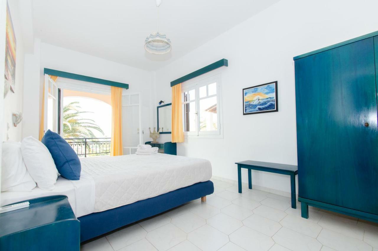 Natural Blue Green Apartment Almiros strand Buitenkant foto